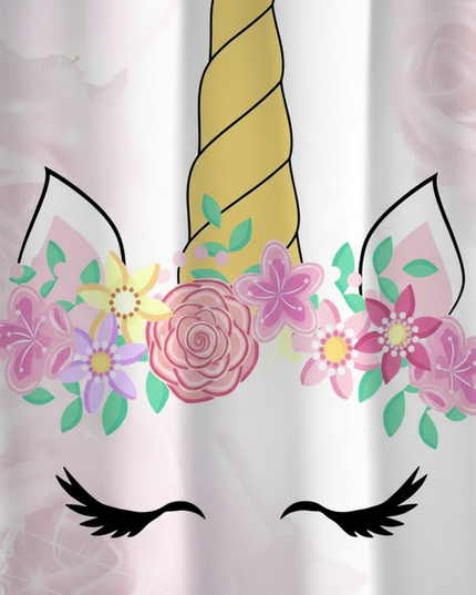 dreamy unicorn curtains - detail