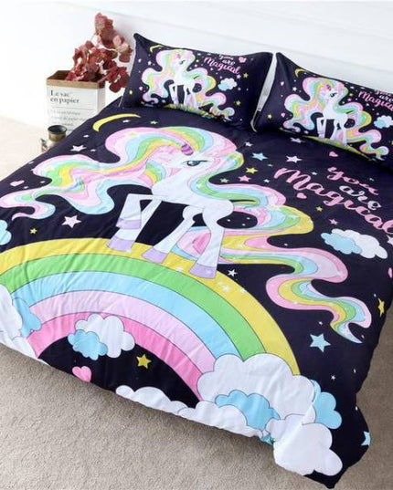 Oversized Unicorn Bed Set