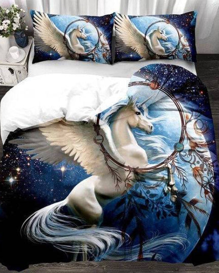 Realistic Unicorn Bed Set