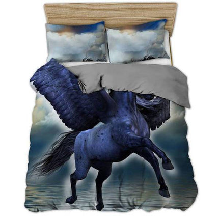 Flying Unicorn Bed Set