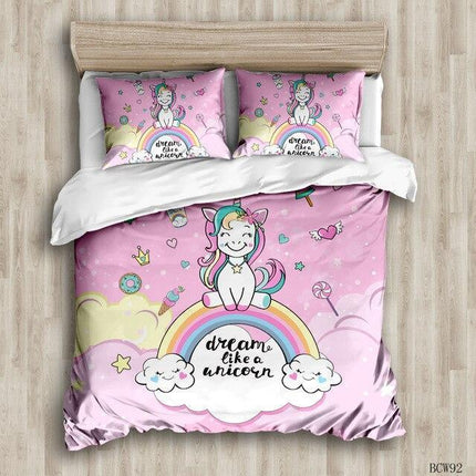 Essentials Unicorn Bed Set
