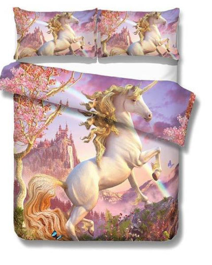 Enchanted Realm Unicorn Bed Set