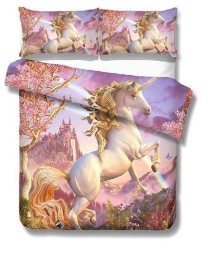 Enchanted Realm Unicorn Bed Set
