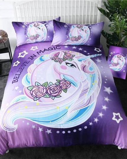 Gentle Night Unicorn Bed Set