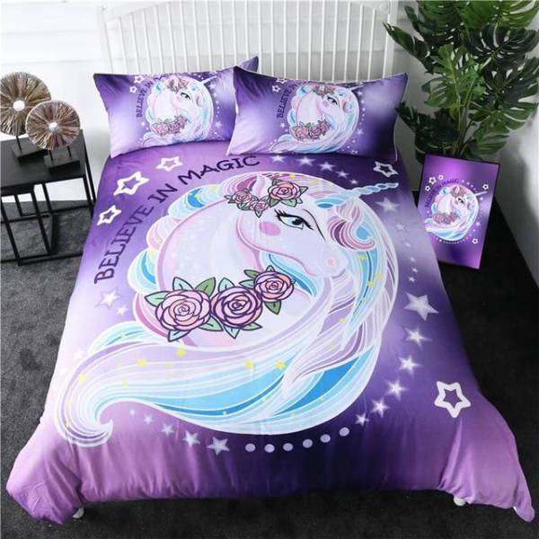 Gentle Night Unicorn Bed Set