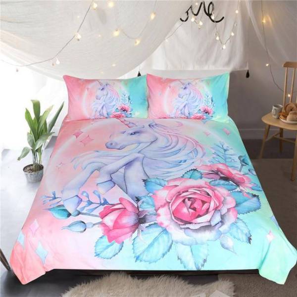 Fairy Tale Unicorn Bed Set