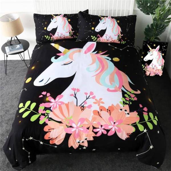 Princess Unicorn Bed Set