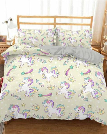 Tiny Princess Unicorn Bed Set