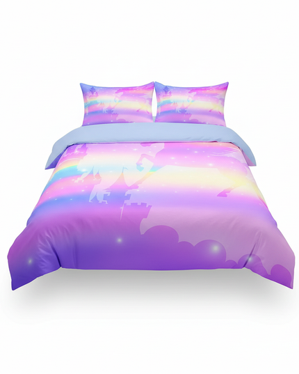 fantasy unicorn bedding - white-bg
