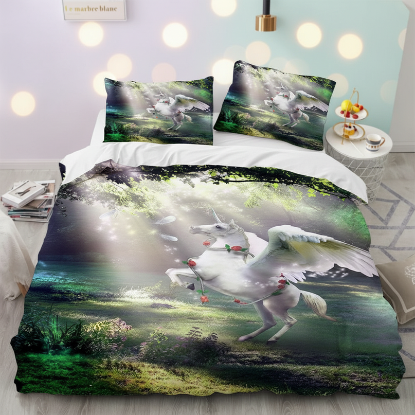 forest pegasus bedding - lifestyle