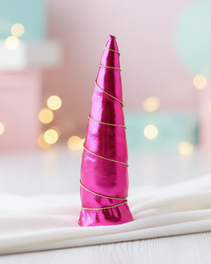 fuchsia unicorn horn - lifestyle