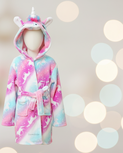 fun unicorn robe - lifestyle