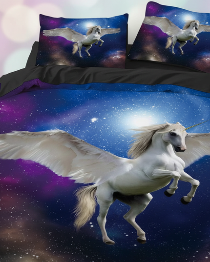 galaxy pegasus bedding - detail