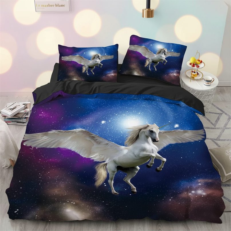 galaxy pegasus bedding - lifestyle