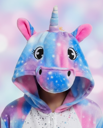 galaxy unicorn onesie - detail