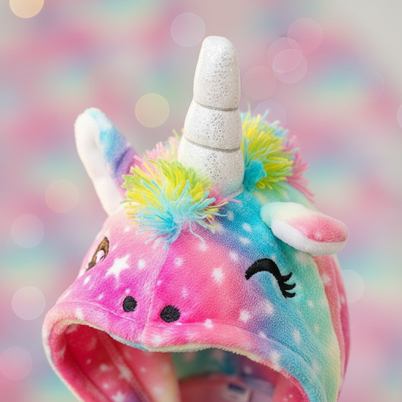 galaxy unicorn robe - detail