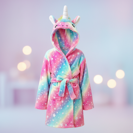 galaxy unicorn robe - lifestyle