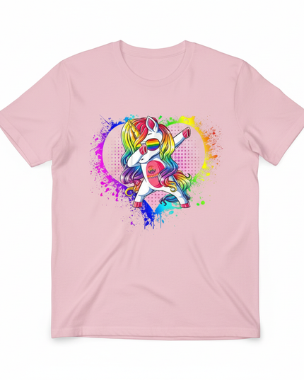 gay unicorn shirt - white-bg