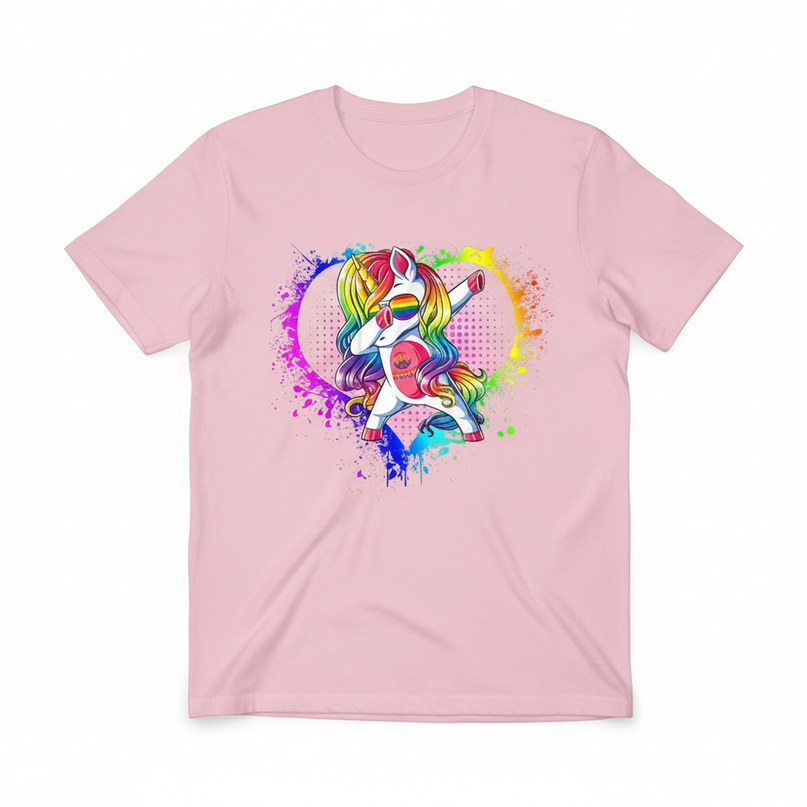 gay unicorn shirt - white-bg