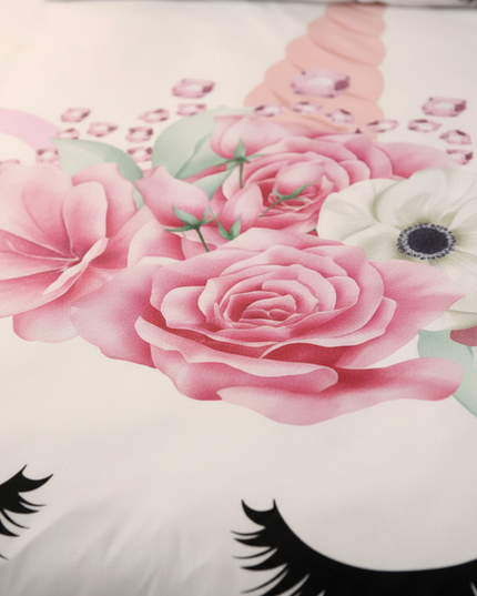 gem unicorn bedding - detail