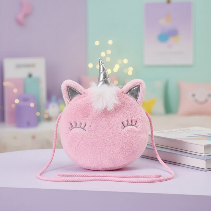 girls mini unicorn purse - lifestyle