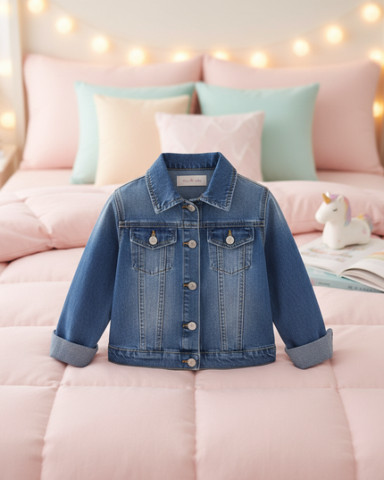 girls unicorn jacket - lifestyle