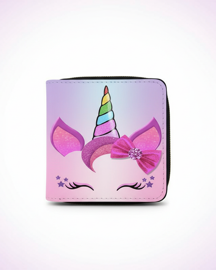 girls unicorn wallet - white-bg