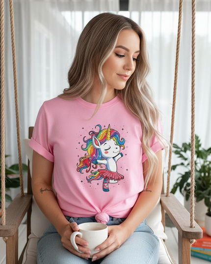 glam unicorn shirt - lifestyle