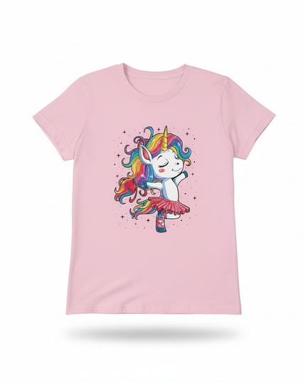 glam unicorn shirt - white-bg
