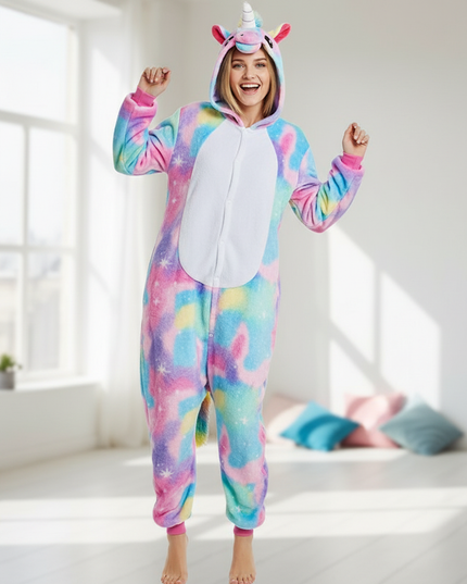 glitter onesie unicorn - in-use