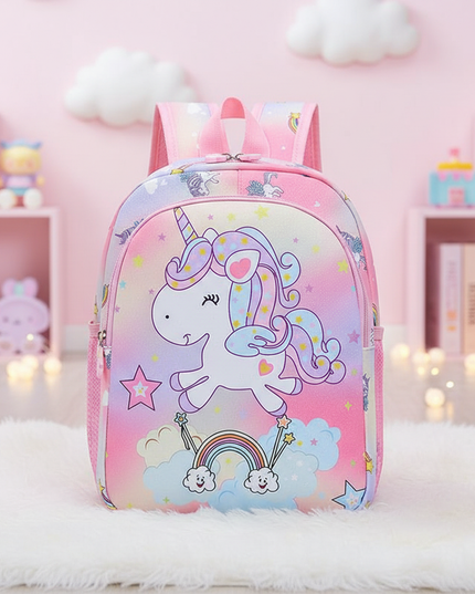 glitter unicorn backpack - lifestyle
