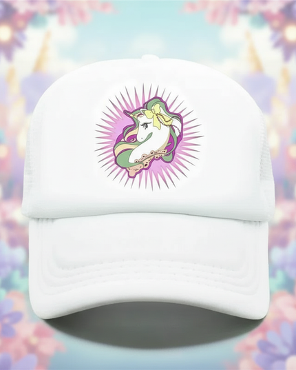 glitter unicorn hat - lifestyle