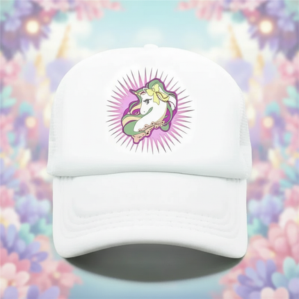glitter unicorn hat - lifestyle