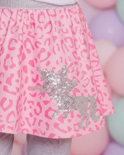 glitter unicorn leggings - detail