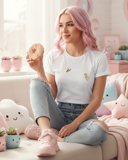 glitter unicorn shirt - lifestyle