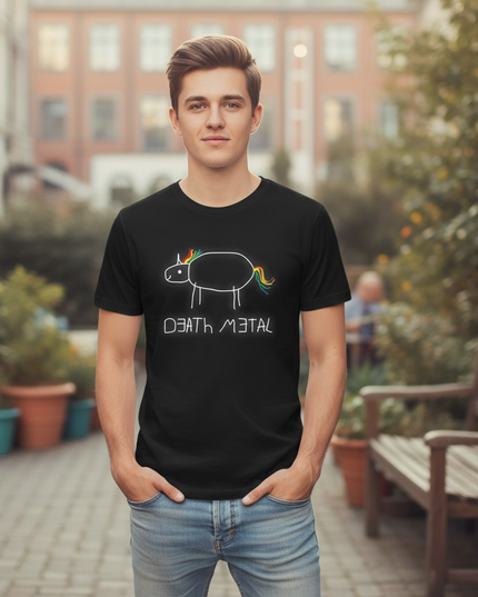 glow dark unicorn shirt - lifestyle