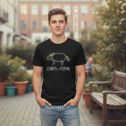 glow dark unicorn shirt - lifestyle