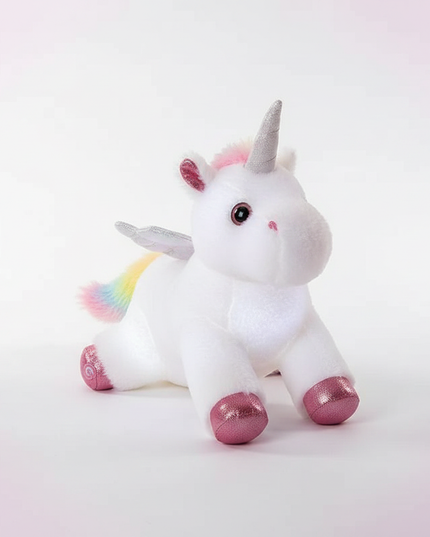 glowing unicorn plush - white-bg