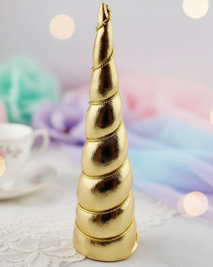 gold mermaid unicorn horn - lifestyle