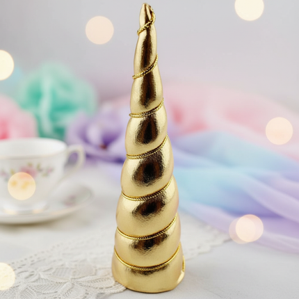 gold mermaid unicorn horn - lifestyle