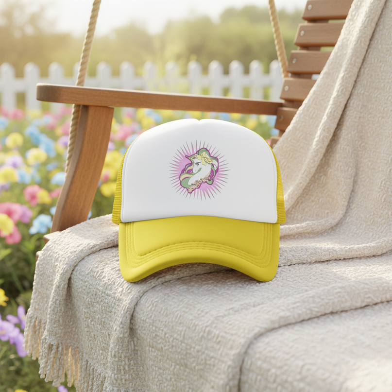 gold unicorn hat - lifestyle