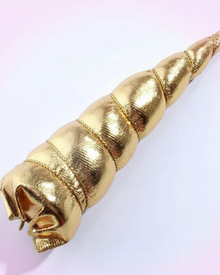 gold unicorn horn party pack - white-bg