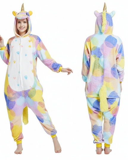 gold unicorn onesie - white-bg