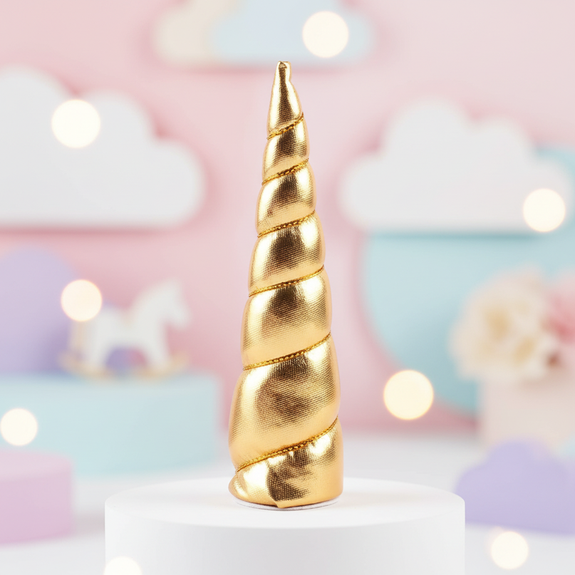 golden unicorn headband - lifestyle