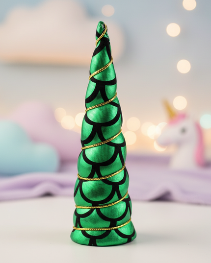green mermaid unicorn horn - lifestyle