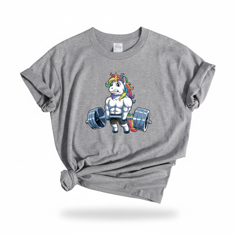 hippie unicorn shirt - white-bg