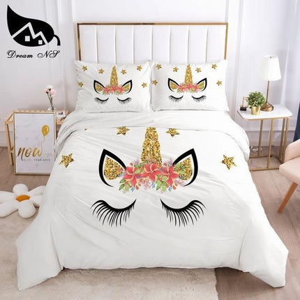 Lash & Glimmer Unicorn Bed Set