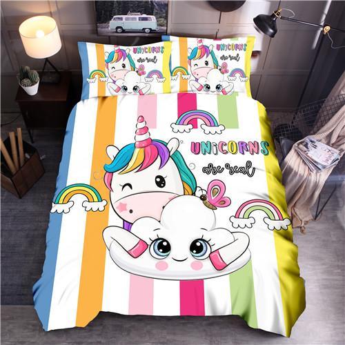 Baby Unicorn Bed Set