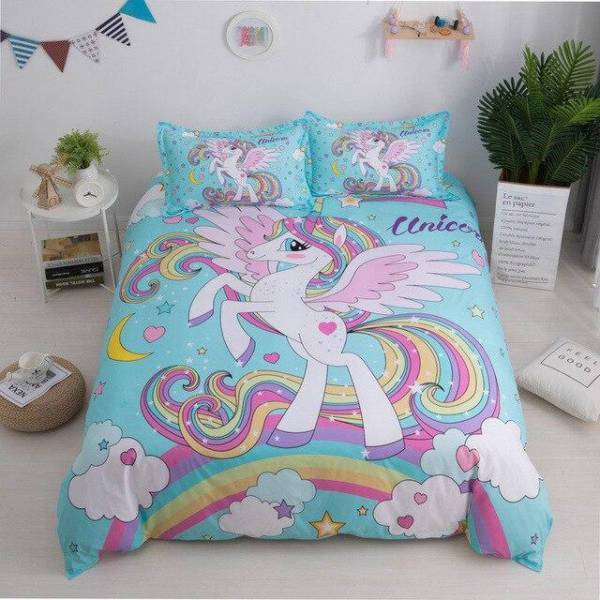 Prism Palette Unicorn Bed Set