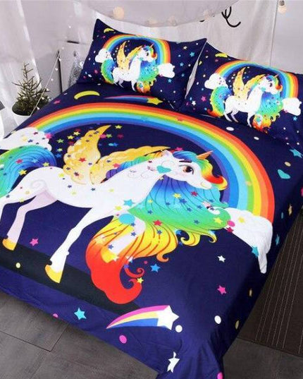 Playful Pals Unicorn Bed Set